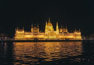 Danube river night cruise Budapest